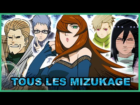 Les 6 Mizukage et leurs Pouvoirs Expliqués ! (Naruto shipuden - Boruto)