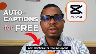 Use AUTO CAPTIONS in Capcut for FREE | Add Subtitles in Capcut | Capcut PRO Free