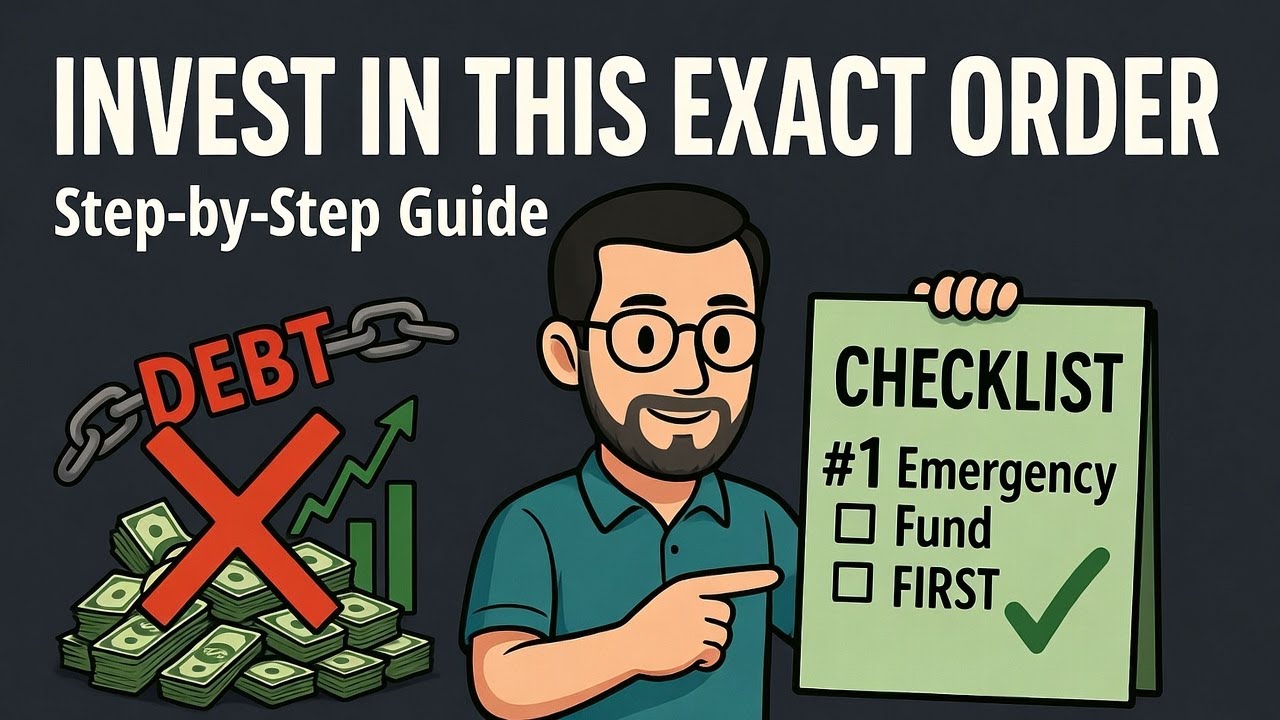 The Exact Order To Invest Your Money (Do This, Not That) - YouTube