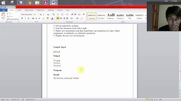 Ex.10 Intermediate Code Generation