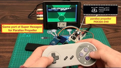 Music game port of Super Hexagon for Parallax Propeller [ Spin Hexagon ]