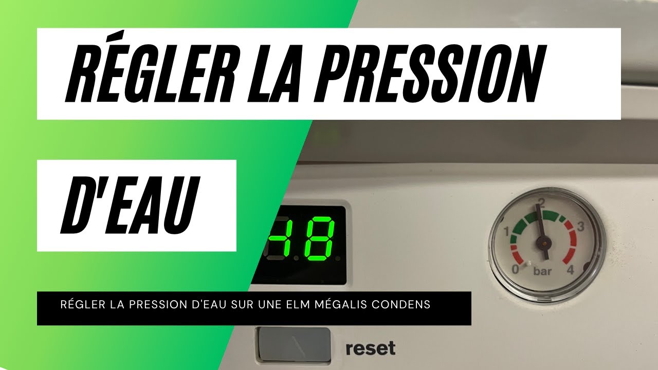 Régler, augmenter la pression du réseau de chauffage, ELM Leblanc — free download