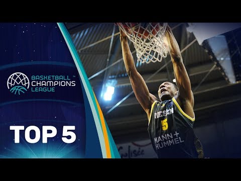 Top 5 Plays: MHP Riesen Ludwigsburg - Basketball Champions League 2017-18