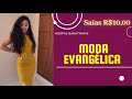 Vestidos barato no brás - moda evangelica 2021- saias baratas no brás - Jennifer Riquelle.