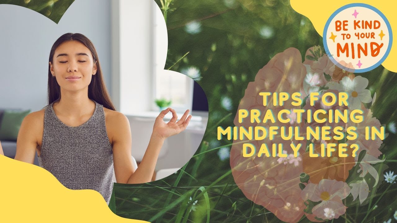 tips for practicing mindfulness in daily life #MindfulnessTips # ...