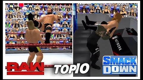 WR3D Top 10 moments | Raw - SmackDown Live.