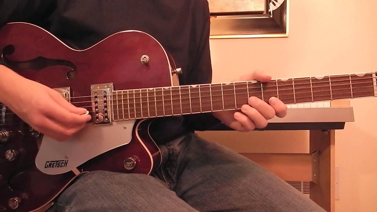 The Beatles I Want to Hold Your Hand Lead Guitar Cover YouTube