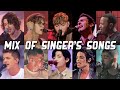 Top 10 famous male singers in one song  live performance 2