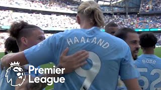 Erling Haaland scores hat-trick for Manchester City against Fulham | Premier League | NBC Sports