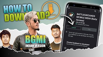 🇮🇳 NEW BATTLEGROUNDS MOBILE INDIAN VERSION DOWNLOAD | HOW TO DOWNLOAD BGMI IN ANDROID & IOS DEVICE!