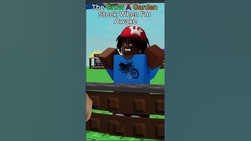 Stock😥|Grow A Garden#roblox #growagarden