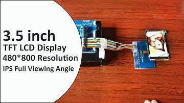 3.5inch 480*800 TFT LCD Module IPS Screen Panel MIPI Interface Medical Device ST7701S LCD Display