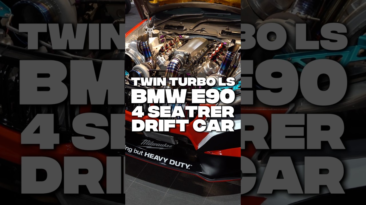 BMW E90 V8 Swap – 4 Seater Drift Car Review 