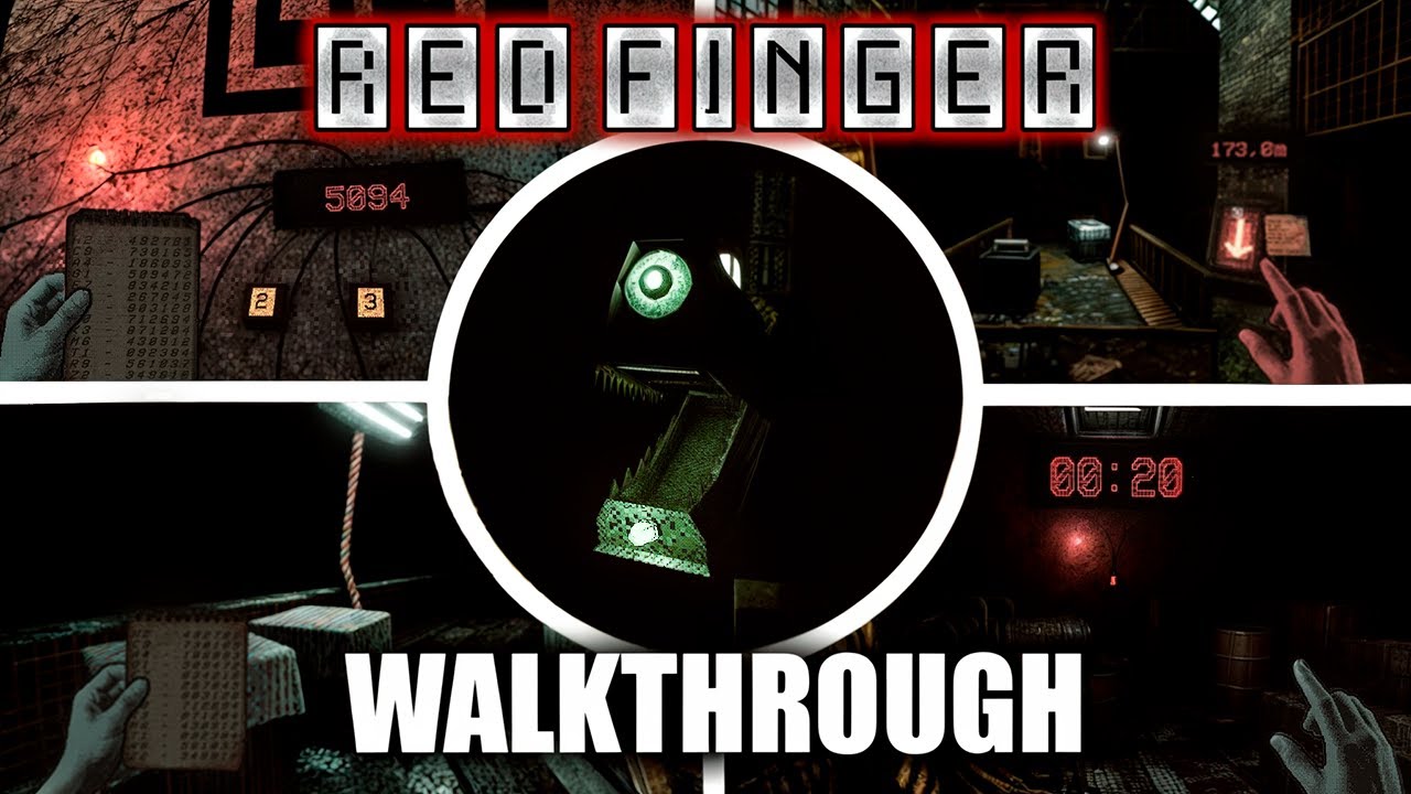 Red Finger - White Knuckle inspired - Ending & Full Walkthrough (Showcase)