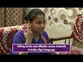 Indian Sign Language for Inclusion (Promotional Video)