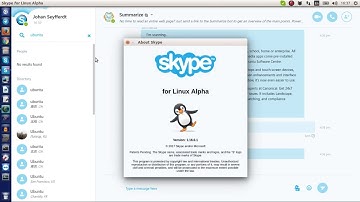 Skype For Linux Alpha 1.16 Progress Check