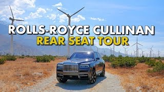 2019 ROLLS-ROYCE CULLINAN SUV DETAILED REAR SEAT TOUR