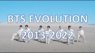 BTS EVOLUTION 2013-2022 *Yet To come UPDATE*