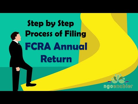 Step by Step Process of Filing FCRA Annual Return  Form FC 4