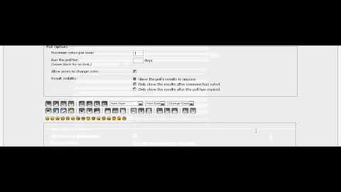 [TUTORIAL] How to make a poll on a forum