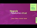 Negocia, plataforma virtual para establecer contactos de negocio de la Cámara de Comercio de Bogotá.
