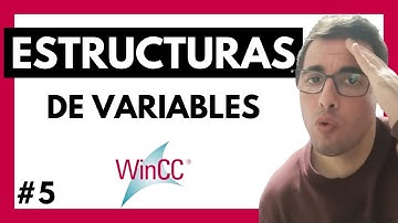Te REVELO✅ Cómo Crear VARIABLES de ESTRUCTURA en WinCC Explorer | Curso SCADA WinCC #5