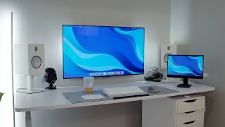 creative & productive desk setup tour - 2023