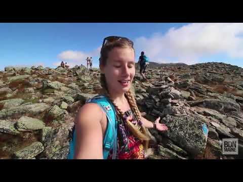 1 minute hike The new Abol Trail  Katahdin  Baxter State Park