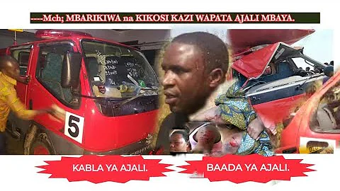 Mch Mbarikiwa Mwakipesile apata ajali akiwa safarini kwenda chato,  (Umenisikia Mwokozi)