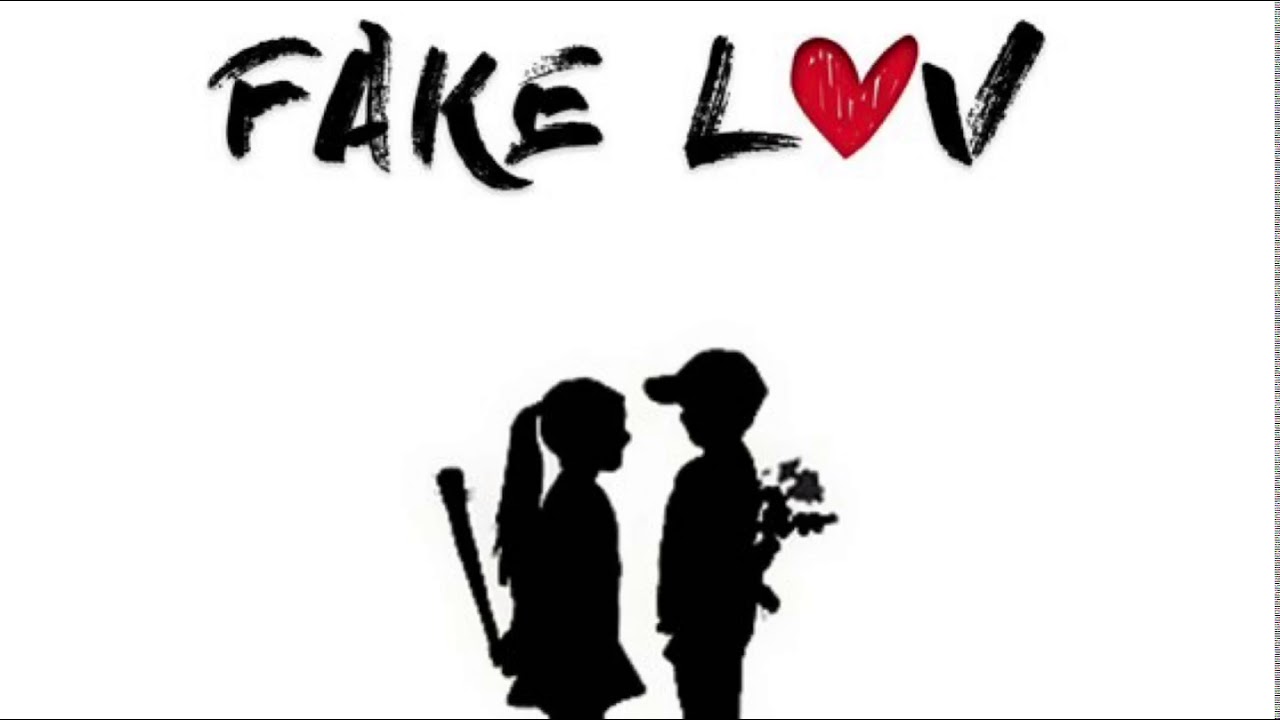 I love fake. Fake Love картинки. Fake Love PNG.