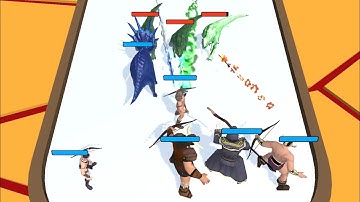 Merge & Fight - All Levels Gameplay Android, iOS