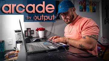 FIRST TIME USING ARCADE!! (Making a Beat FL Studio)