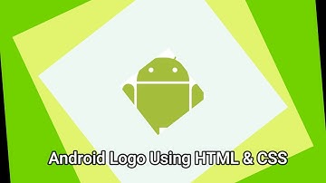 Android logo using html & css