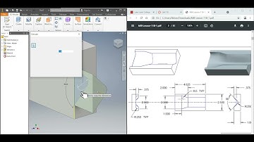 Creating Inventor Part and loading into MasterCAM