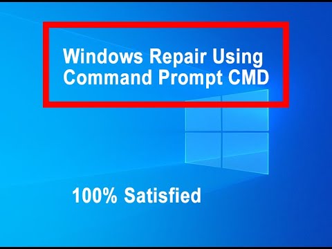 How To Repair Windows Using Command Prompt CMD