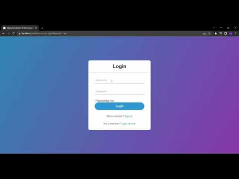 Bug Tracker Application demo