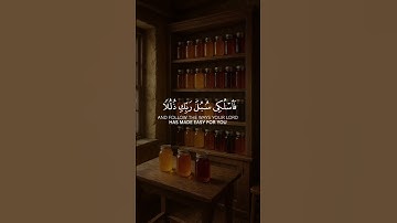 سورة النحل الآية (٦٨-٦٩)