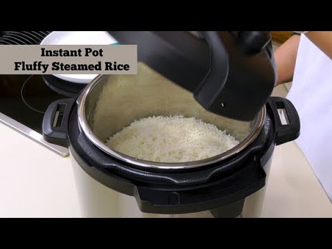 Instant Pot Perfect Fluffy White Rice Pressure Cooker Rice Amy Learns To Cook Youtube