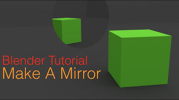 [2.79] How To Make Mirrors In Blender Beginner Tutorial