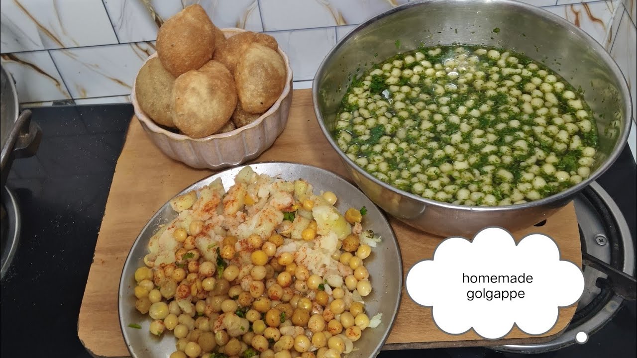Homemade golgappe 🤤🧑‍🍳🤤#recipe #tastyindia #viralvideo #golgappe 