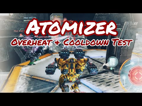 War Robots​ Test​ : Atomizer Overheat​ Test &​ Shotgun Nerfed