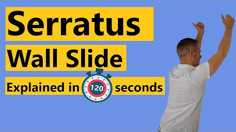 Serratus Wall Slide Exercises