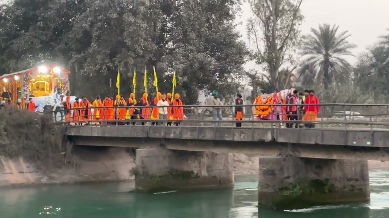 Nagar Kirtan Anandpur sahib to Dena sahib 