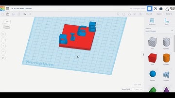 Mission: DICE Online - Tinkercad Tutorial #04 3D Word Illusion