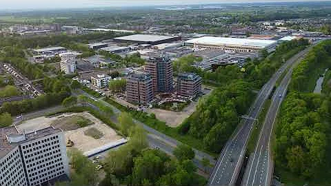 Maarssen by drone (Utrecht) (Netherlands)