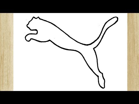 COMO DESENHAR O EMBLEMA DA PUMA
