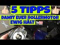 [FAQ] 5 Tipps damit euer Roller Motor ewig hält / 45.000+ km mit dem ersten Zylinder