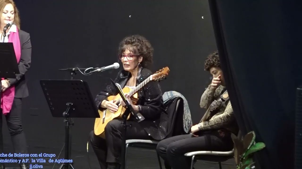 NOCHE DE VOLEROS SEMANA CULTURAL LA VILLA  CRUPO LA VILLA DE AGUIMES Y GRUPO ROMANTICO  INVITADO