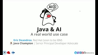 June 12, 2025  - Lightning Talk - Eric Deandrea - Java and AI
