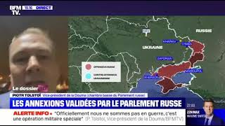 Петр Толстой ставит на место французский телеканал BFM TV